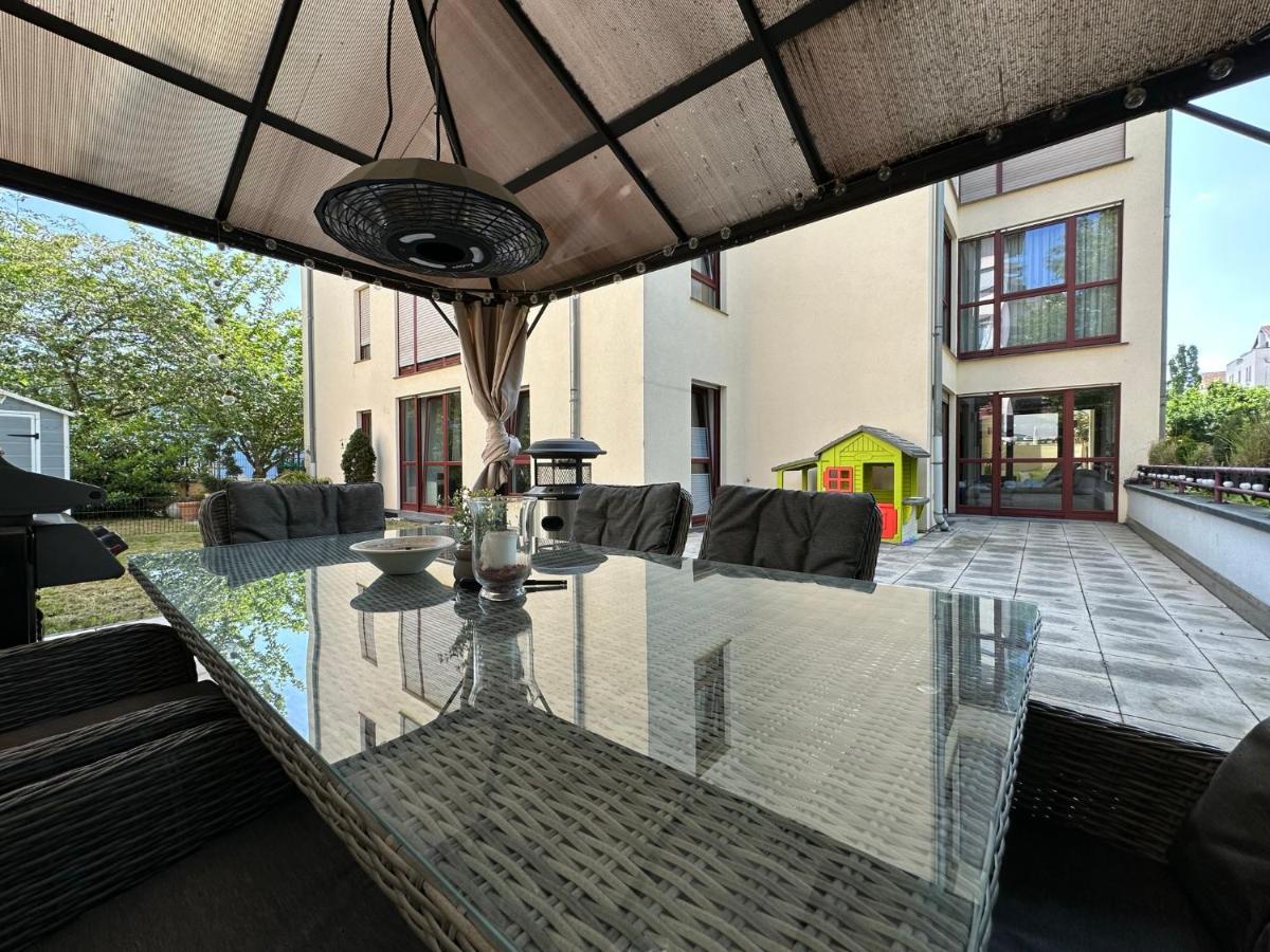 Fhv01 - Ferienwohnung 100M² 6 Personen Garten Und Terrasse 2X Wc Taucha Extérieur photo